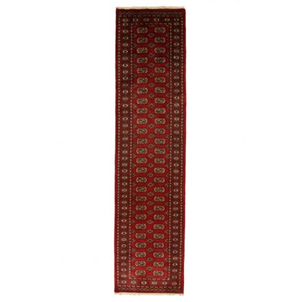 Tekači preproga bordo Bukhara 78x313 ročno vozlana preproga za hodnik
