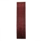 Tekač preproga bordo Bukhara 78x313 ročno vozlana preproga za hodnik