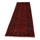 Tekač preproga bordo Bukhara 78x313 ročno vozlana preproga za hodnik