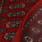 Tekač preproga bordo Bukhara 78x313 ročno vozlana preproga za hodnik
