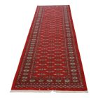 Tekač preproga bordo Butterfly 81x304 ročno vozlana preproga za hodnik