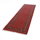 Tekač preproga bordo Butterfly 81x304 ročno vozlana preproga za hodnik