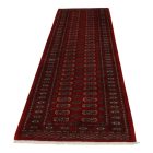 Tekač preproga bordo Bukhara 81x305 ročno vozlana preproga za hodnik