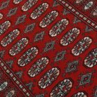 Tekač preproga bordo Bukhara 81x305 ročno vozlana preproga za hodnik