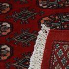 Tekač preproga bordo Bukhara 81x305 ročno vozlana preproga za hodnik