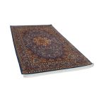 Svilena preproga Mojan svetlo modra 150x225 perzijska preproga iz viskozne svile
