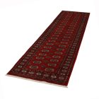 Tekač preproga bordo Bukhara 81x302 ročno vozlana preproga za hodnik