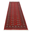Tekač preproga bordo Bukhara 81x302 ročno vozlana preproga za hodnik