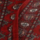 Tekač preproga bordo Bukhara 81x302 ročno vozlana preproga za hodnik