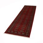 Tekač preproga bordo Bukhara 81x308 ročno vozlana preproga za hodnik