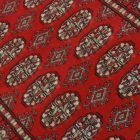 Tekač preproga bordo Bukhara 81x308 ročno vozlana preproga za hodnik