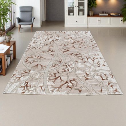 Moderna preproga MERO 200x300 cm – bež rjava strojno izdelana