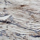 Moderna preproga bež rjava modra NADIM 140x200 strojno izdelana preproga