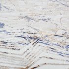 Moderna preproga bež rjava modra NADIM 140x200 strojno izdelana preproga