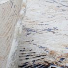 Moderna preproga bež rjava modra NADIM 140x200 strojno izdelana preproga