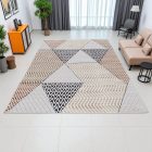 Moderna preproga MELIS 200x300 cm – bež modra rjava dizajnerska izbira