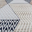 Moderna preproga MELIS 200x300 cm – bež modra rjava dizajnerska izbira