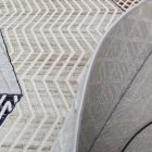 Moderna preproga MELIS 200x300 cm – bež modra rjava dizajnerska izbira