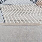 Moderna preproga MELIS 200x300 cm – bež modra rjava dizajnerska izbira