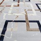 Strojno tkana moderna preproga SIVAN 200x300 cm – rjav dizajn