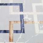 Strojno tkana moderna preproga SIVAN 200x300 cm – rjav dizajn