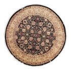 Okrogla preproga Isfahan 243x245 ročno vozlana perzijska preproga