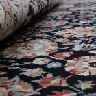 Okrogla preproga Isfahan 243x245 ročno vozlana perzijska preproga