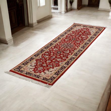 Tekač preproga Isfahan 63x192 ročno vozlana iranska preproga za hodnik