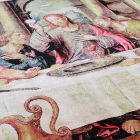 Svilena preproga Zadnja večerja 80x120 cm – viskozna iranska preproga z verskim motivom