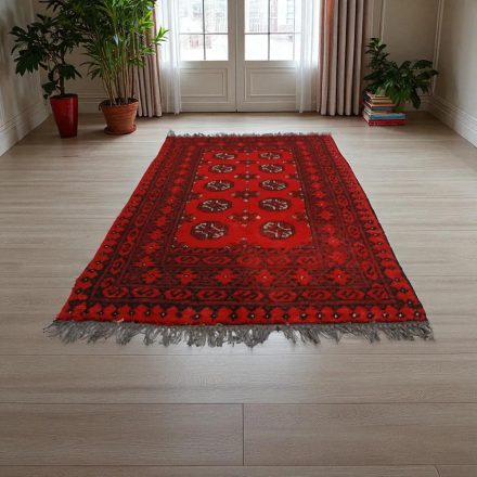 Orientalska preproga bordo Aqchai 75x113 ročno vozlana preproga