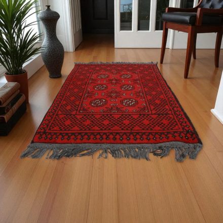 Orientalska preproga bordo Aqchai 71x112 ročno vozlana preproga