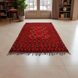 Orientalska preproga Aqchai 75x116 Afganistanska ročno vozlana preproga