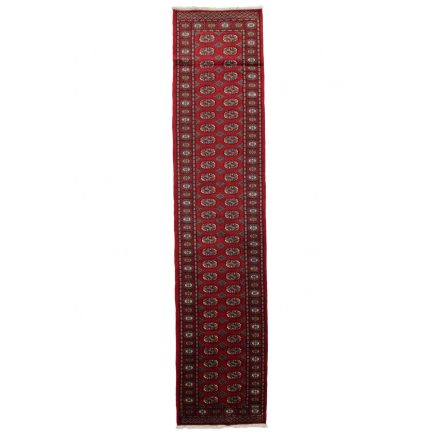 Tekači preproga bordo Bukhara 80x372 ročno vozlana preproga za hodnik