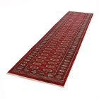 Tekač preproga bordo Bukhara 81x366 ročno vozlana preproga za hodnik