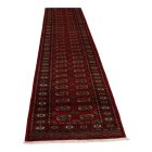 Tekač preproga bordo Bukhara 81x366 ročno vozlana preproga za hodnik