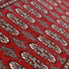 Tekač preproga bordo Bukhara 81x366 ročno vozlana preproga za hodnik