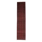 Tekač preproga bordo Bukhara 82x359 ročno vozlana preproga za hodnik