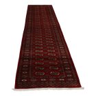 Tekač preproga bordo Bukhara 82x359 ročno vozlana preproga za hodnik