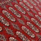 Tekač preproga bordo Bukhara 82x359 ročno vozlana preproga za hodnik