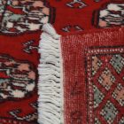 Tekač preproga bordo Bukhara 82x359 ročno vozlana preproga za hodnik