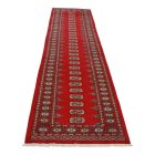 Tekač preproga bordo Bukhara 79x355 ročno vozlana preproga za hodnik