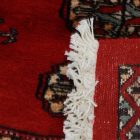 Tekač preproga bordo Bukhara 79x355 ročno vozlana preproga za hodnik