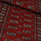 Tekači preproga Bukhara 80x647 cm – bordo orientalska preproga za dolge hodnike