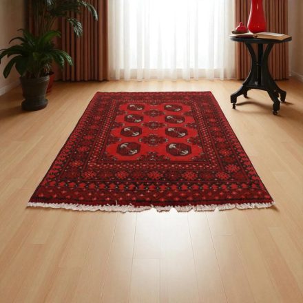 Aqchai preproga 76x107 cm – afganistanska ročno vozlana orientalska klasika