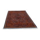 Svilena preproga Golara temno modra 150x225 visokokakovostna viskozna svilena preproga iz Irana