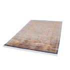 Svilena preproga Golara temno modra 150x225 visokokakovostna viskozna svilena preproga iz Irana