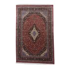 Svilena preproga Sialk opečnato rdeča 180x270 Iranska svilena preproga iz viskoze