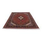 Svilena preproga Sialk opečnato rdeča 180x270 Iranska svilena preproga iz viskoze