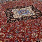 Svilena preproga Sialk opečnato rdeča 180x270 Iranska svilena preproga iz viskoze