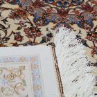 Svilena preproga Reihan cream 100x150 perzijska preproga iz viskozne svile